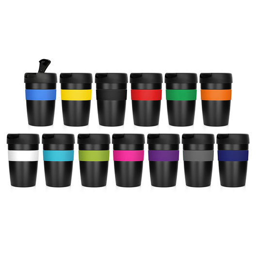 Promotional Metal Cup 2 Go black group